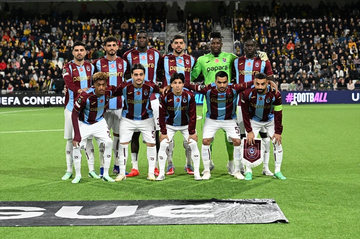 Papara Park'ta Avrupa gecesi: Trabzonspor, Hearts'ı ağırlıyor