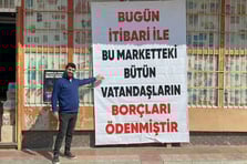 Hatay'da gizemli hayırsever 400 depremzedenin borcunu ödedi