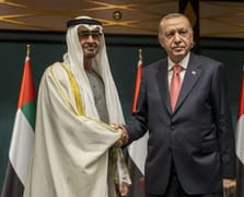 Cumhurbaşkanı Erdoğan ve Al Nahyan İsrail-İran gerilimini ile bölgesel konuları görüştü