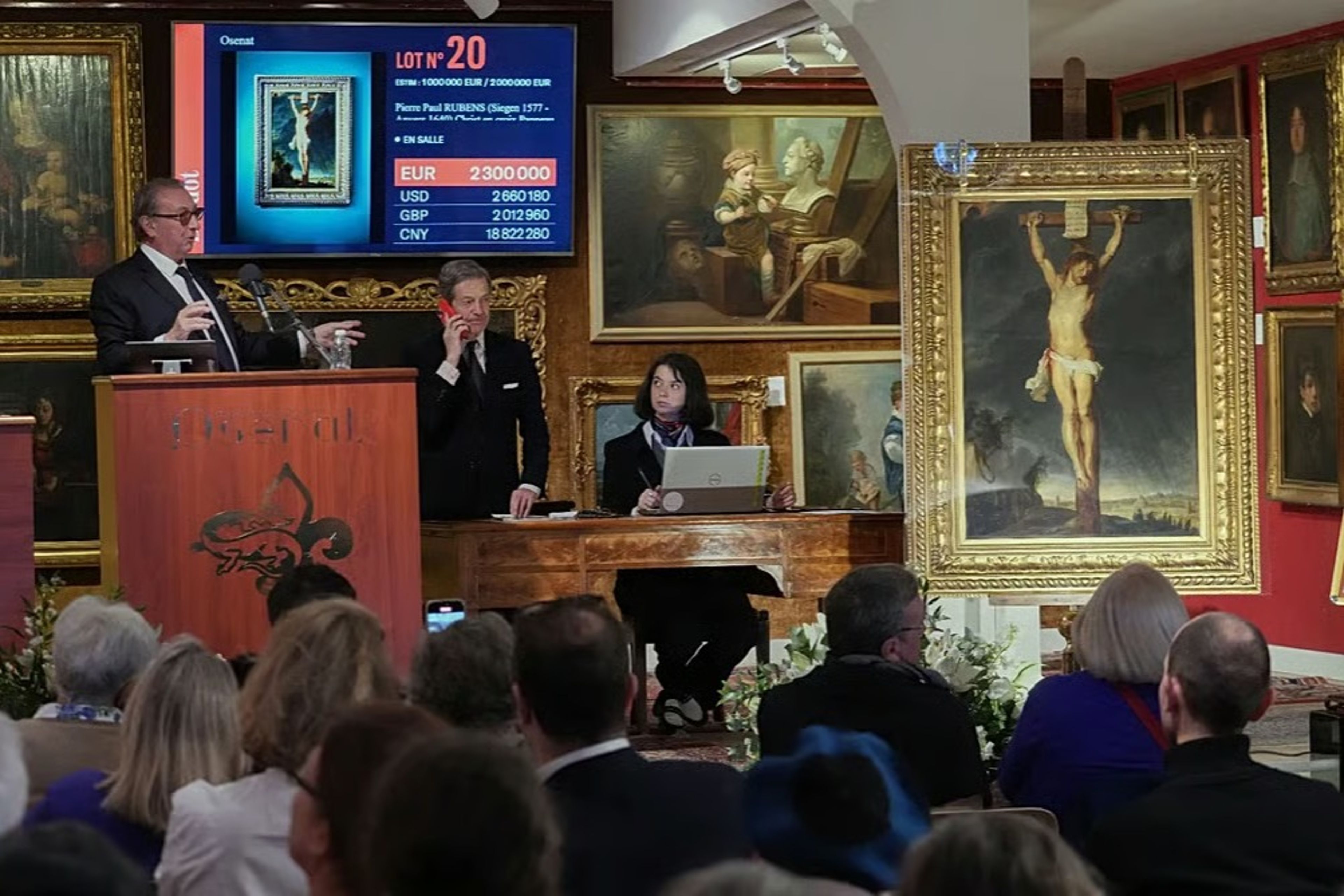 Rubens'in yüzyıllardır kayıp olan tablosu rekor fiyata satıldı