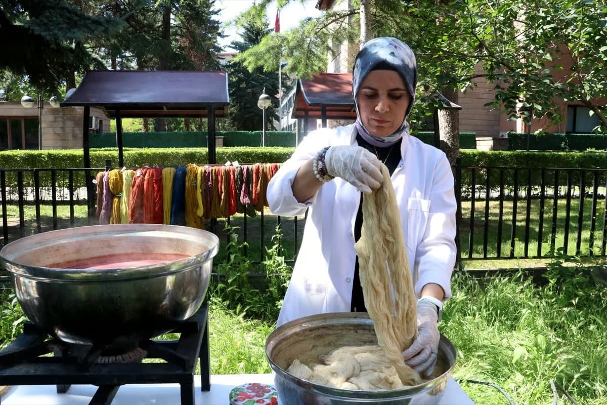 Anadolu’nun renkleri Kayseri’de canlanıyor: 500’den fazla gizli reçeteyle kök boya