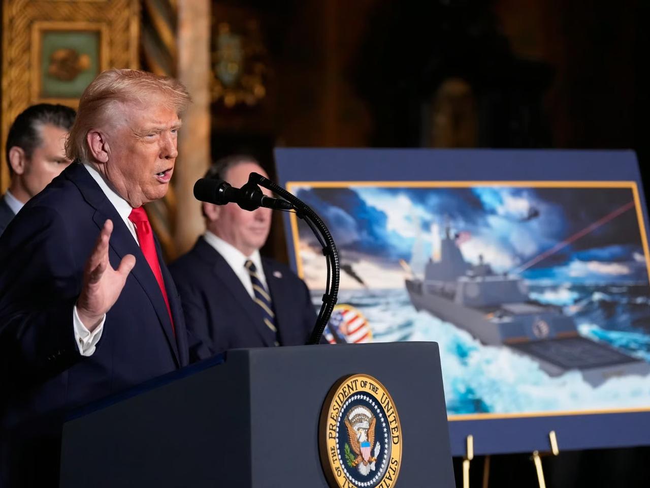 Trump’tan ABD Donanması için Altın Filo hamlesi