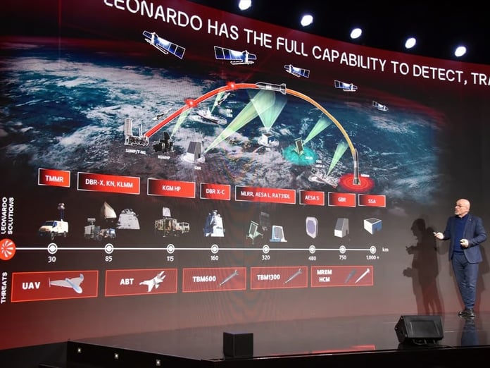 Leonardo firması, Michelangelo Kubbesi sisteminin ilk bileşenlerini bu yıl Ukrayna'ya gönderecek