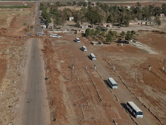 Süveyda'da tahliyeler tamamlandı
