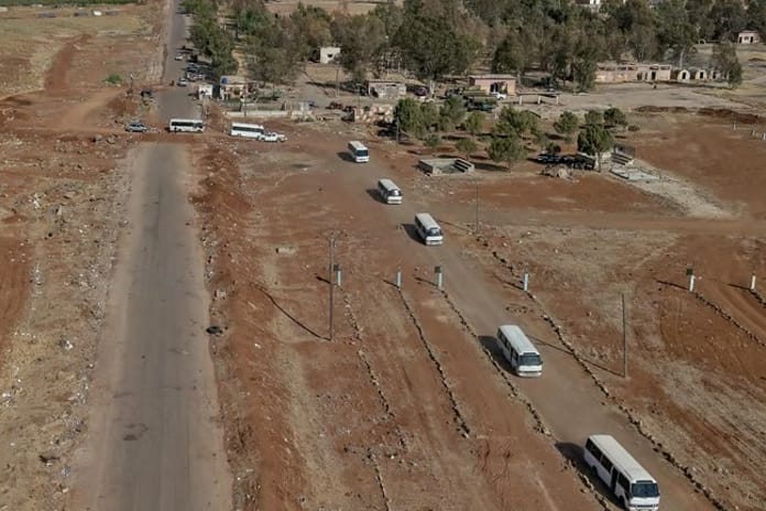 Süveyda'da tahliyeler tamamlandı: 360 kişi kurtarıldı