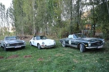 Klasik otomobiller ile Bayburt'a nostaljik yolculuk
