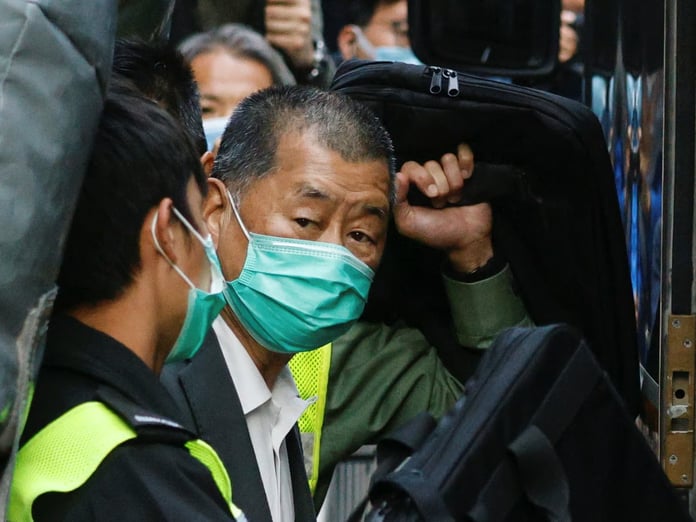 Hong Kong'da Jimmy Lai'ye 20 yıl hapis cezası verildi