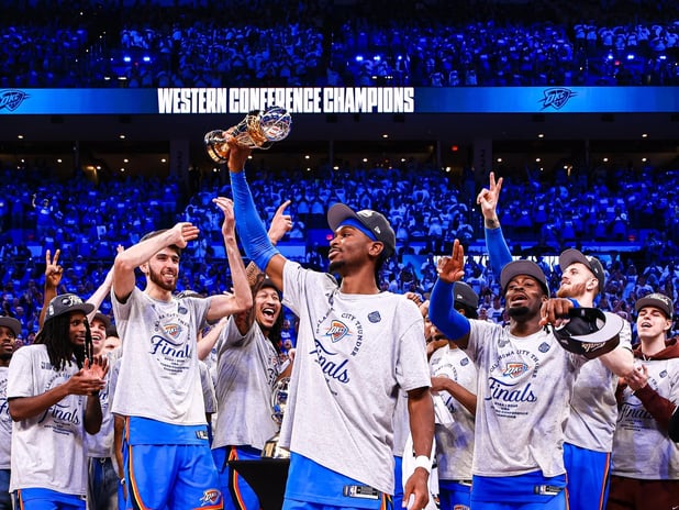 12 yıllık hasret sona erdi: Oklahoma City Thunder, Batı Konferansı'nı domine ederek NBA Finali biletini kaptı