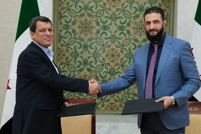 Suriye hükümeti ile SDG arasındaki kapsamlı anlaşmanın açıklanması bekleniyor