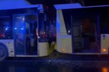 Başakşehir’de İETT otobüsleri çarpıştı: Yaralılar var