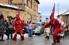 Kuzey Makedonya’da 14 asırlık gelenek: Vevçani Karnavalı başladı