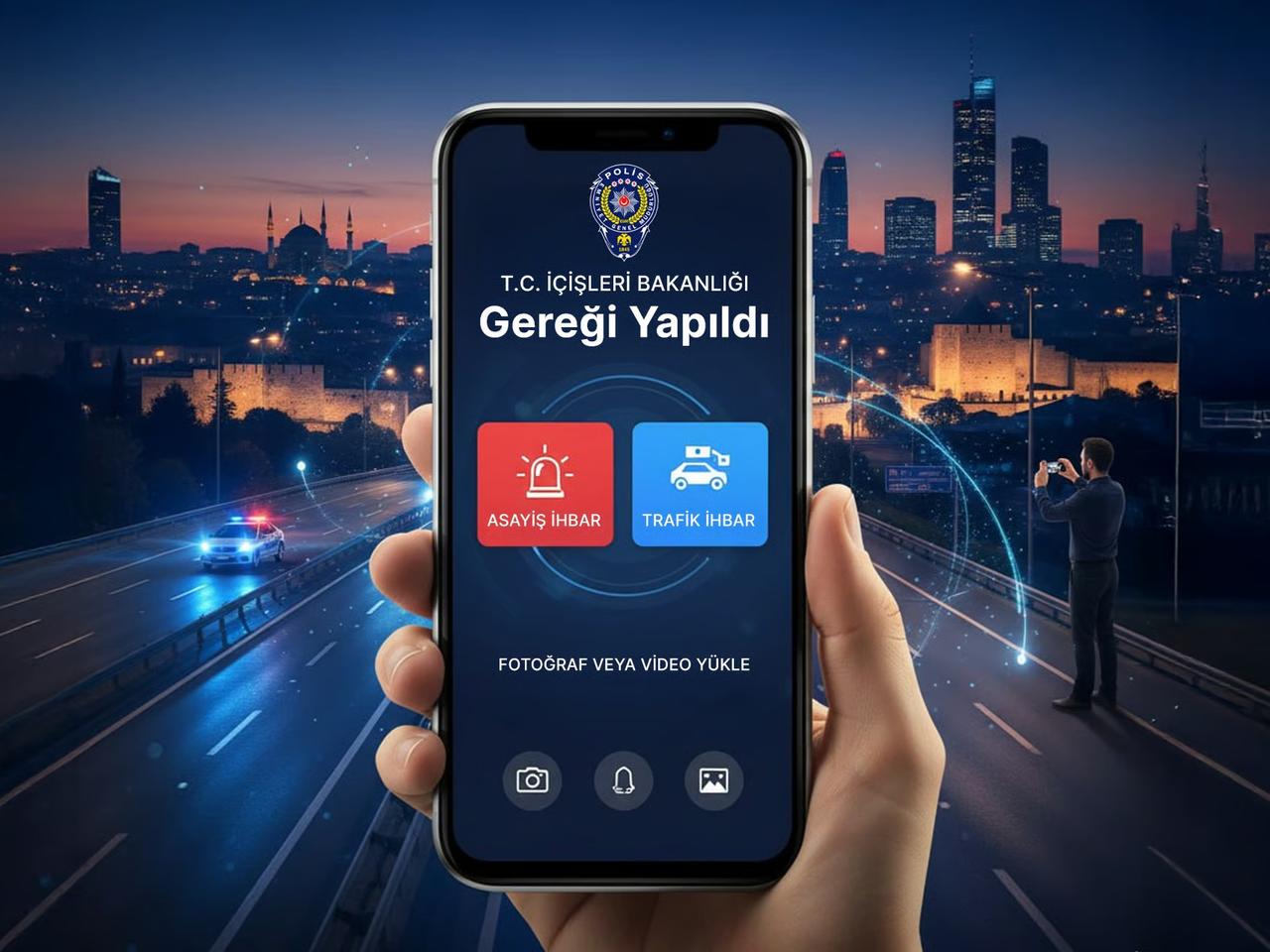 Yeni ihbar uygulaması: "Gereği Yapıldı"