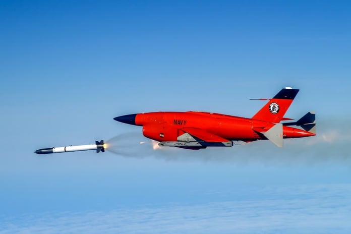 ABD Donanması, insansız hava aracından ramjet füzesi fırlattı