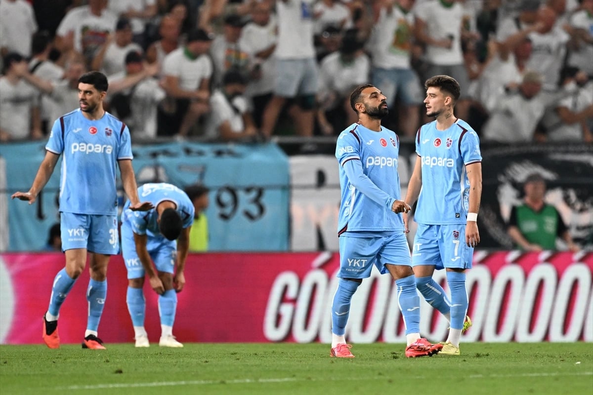 Trabzonspor Avrupa Ligi'ne veda etti