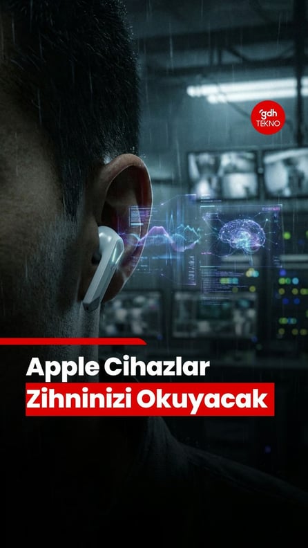 Apple zihin okuyan yeni kulaklık patenti ile beyin dalgalarınızı takip etmeye başlıyor.