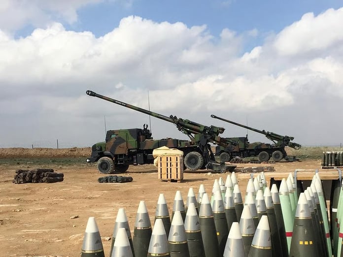 Estonya, Fransız CAESAR obüslerinin ilk partisini teslim aldı