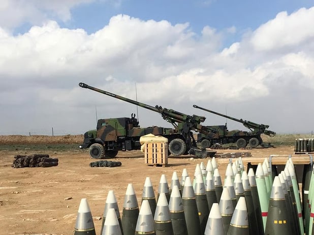 Estonya, Fransız CAESAR obüslerinin ilk partisini teslim aldı