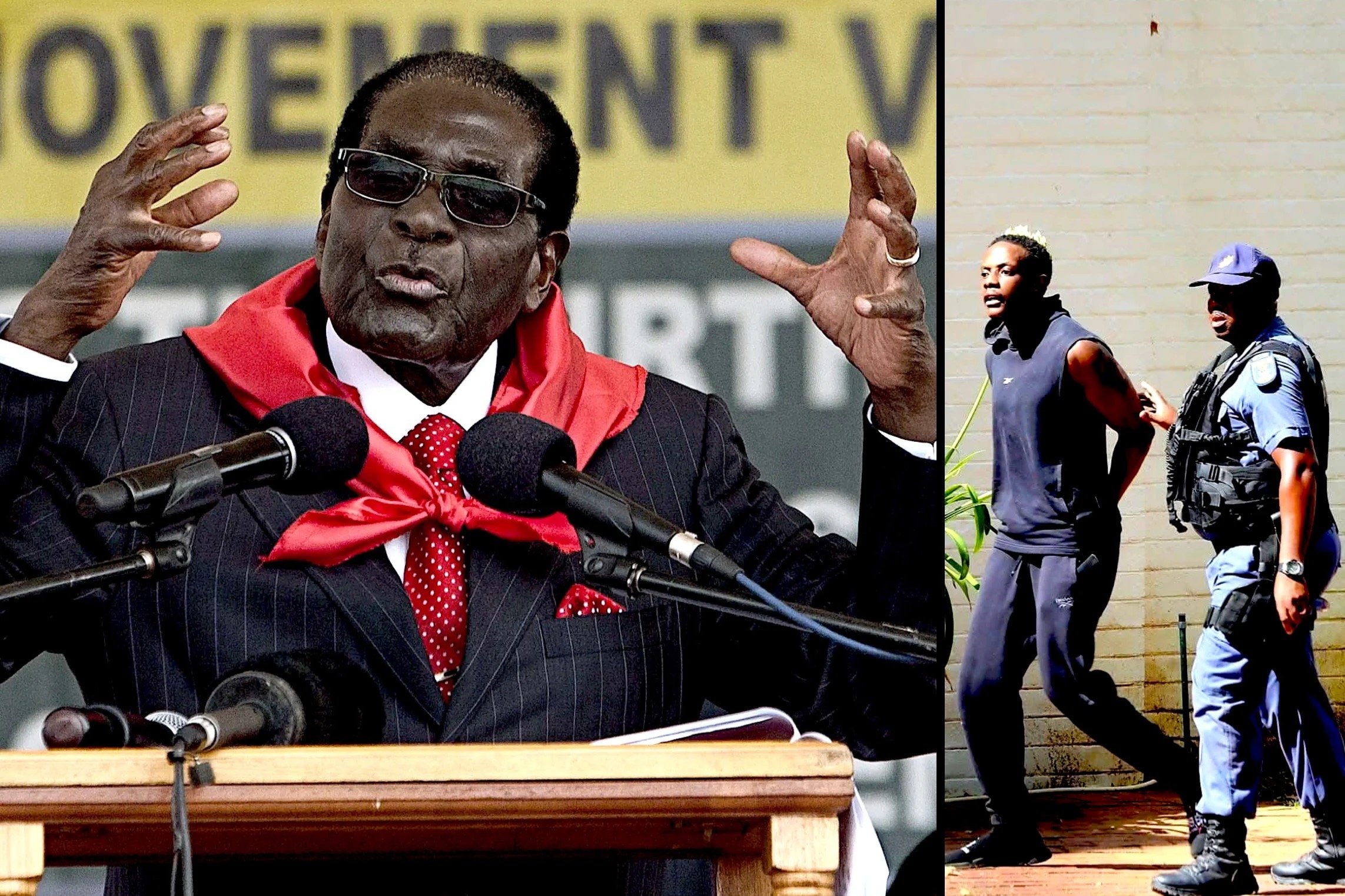 Son of Former Zimbabwe President Arrested for Attempted Coup