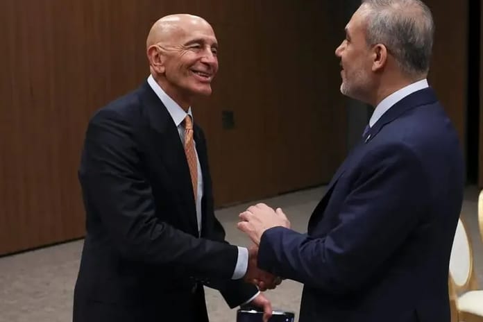 ABD Büyükelçisi Barrack: Türkiye ile ortaklığımıza değer veriyoruz