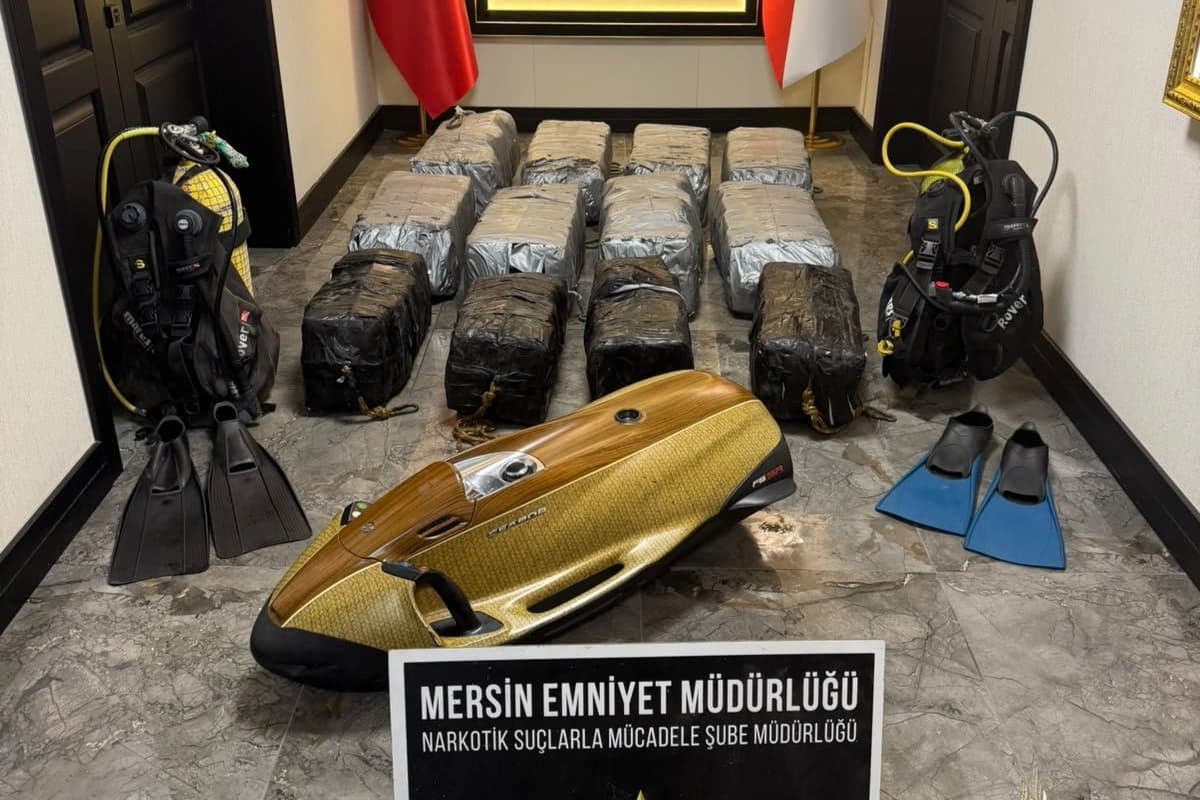 Mersin Limanı'nda uyuşturucu operasyonu! 350 kilo kokain ele geçirildi