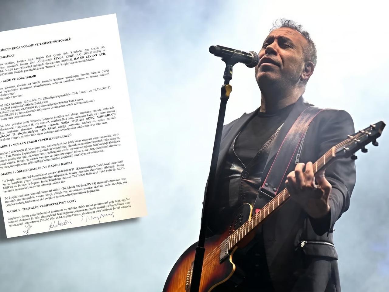 Haluk Levent ilk kez belgelerle açıkladı 