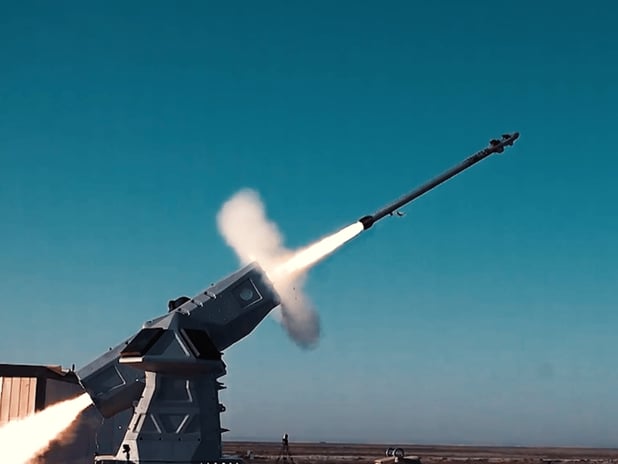 LEVENT hava savunma sistemi ilk hedefini vurdu