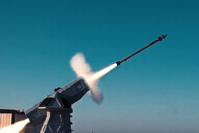 LEVENT hava savunma sistemi ilk hedefini vurdu