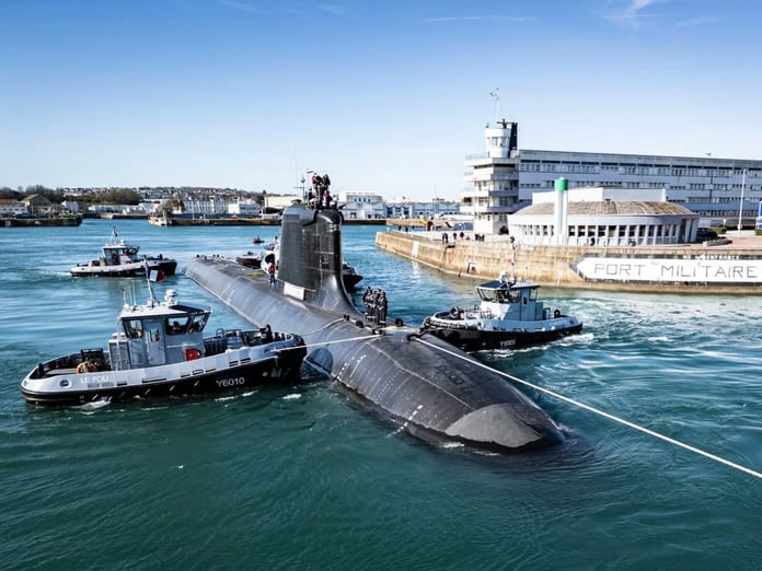 Fransa’nın yeni nükleer tahrikli denizaltısı De Grasse ilk deniz testine çıktı