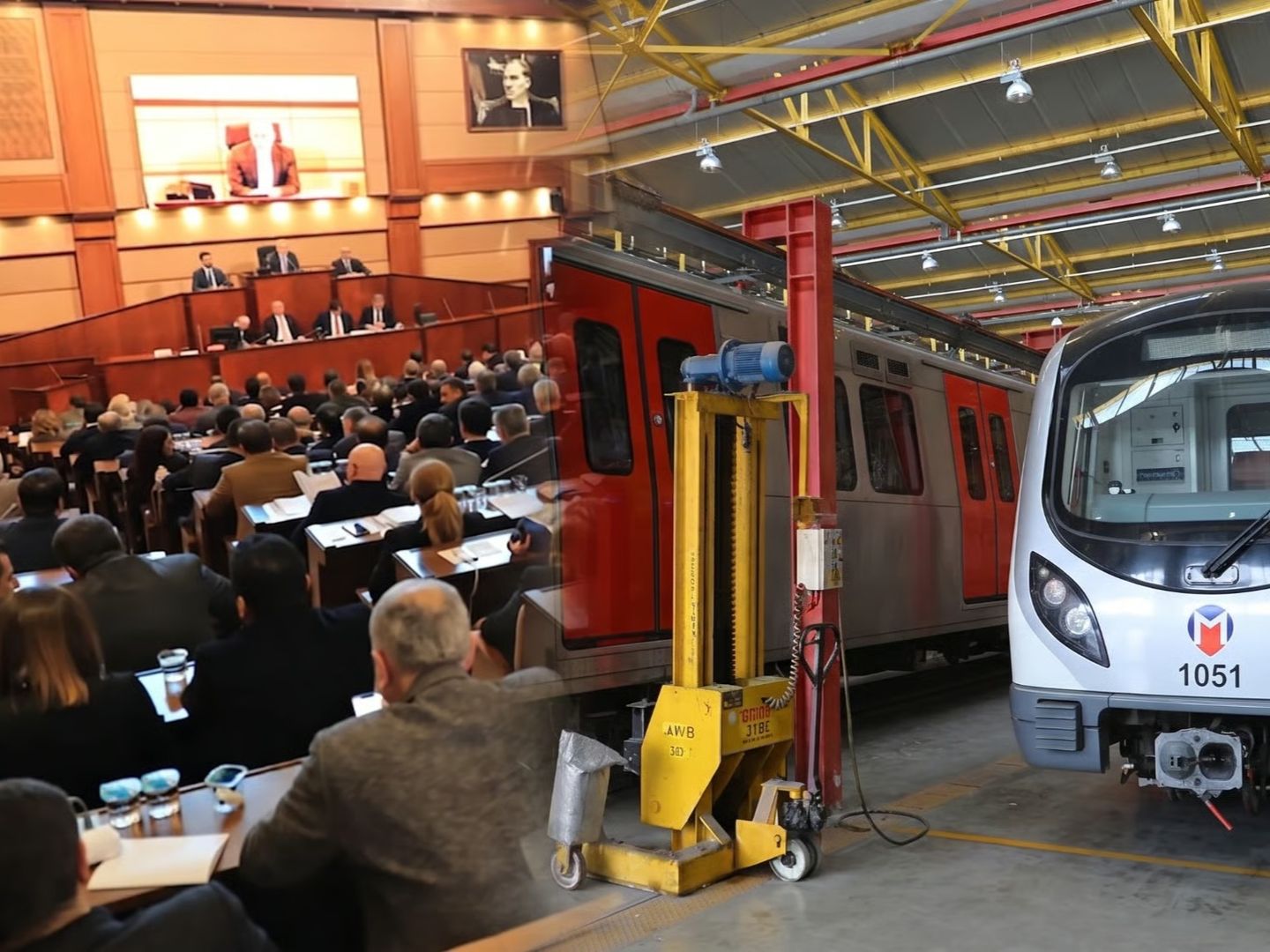 İBB Meclisi'nden metro araçları için dev borçlanma yetkisi
