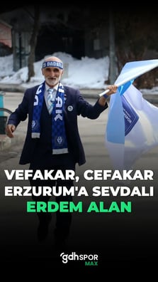 Tribünlerin ‘Dede’si: Erdem Alan