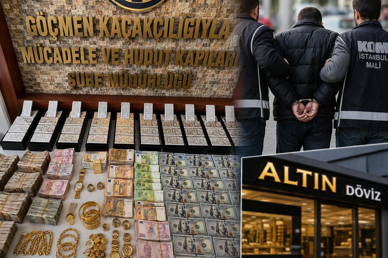 Göçmen kaçakçılığına kara para operasyonu!