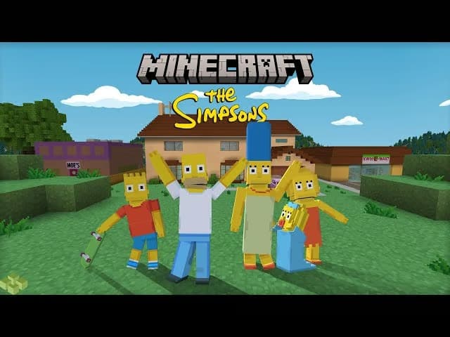 Minecraft vs. Simpsons
