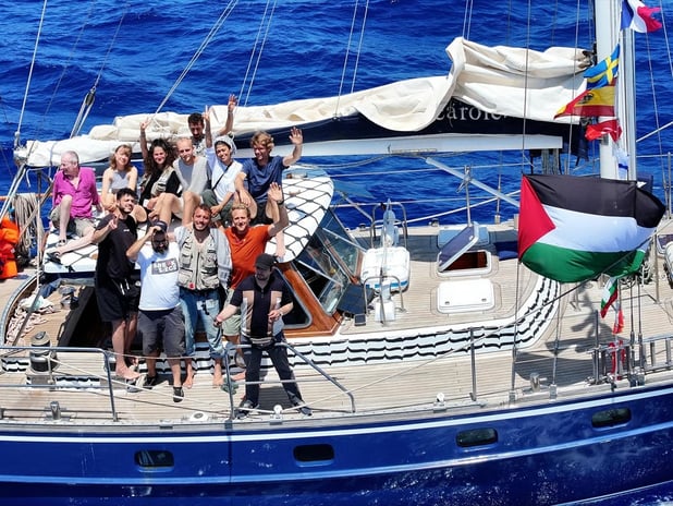 Katz'dan Madleen gemisindeki aktivistlere tehdit