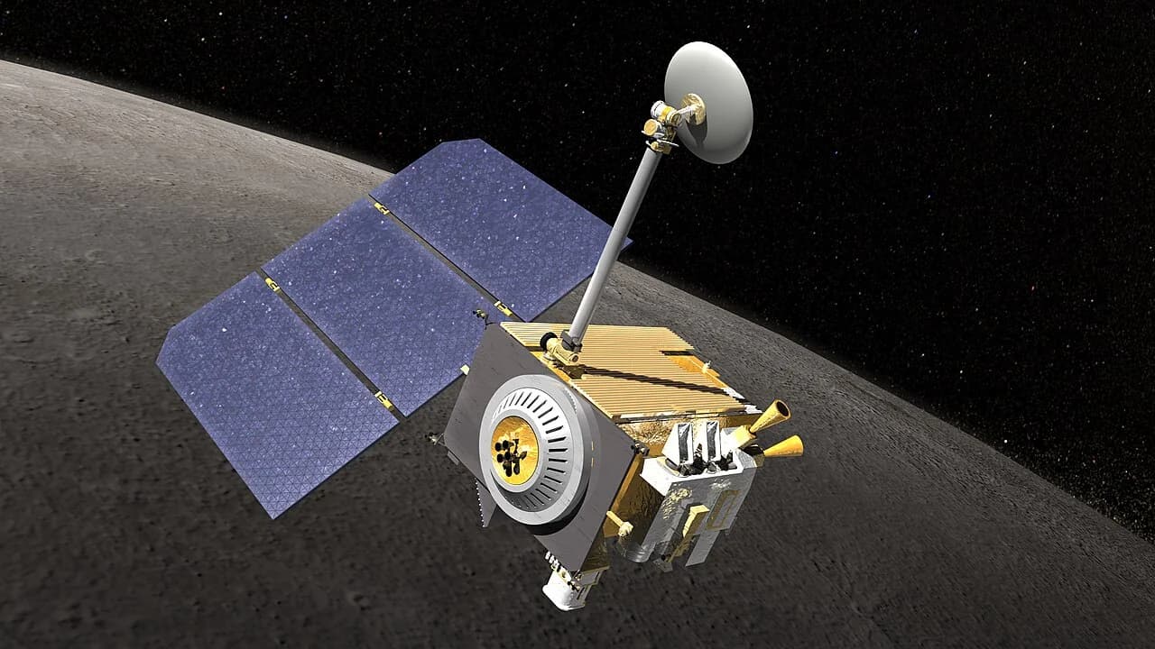 NASA'nın Ay Keşif Uydusu'nun sanatçı tarafından yapılmış konsept çalışması (Kaynak: NASA).