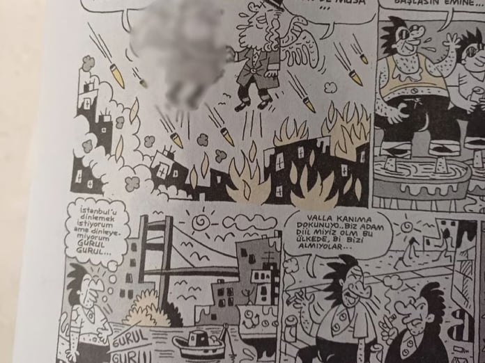 Leman Dergisi'nden Peygamber efendimize ahlaksız karikatür