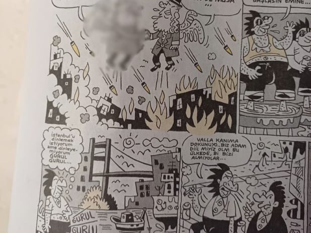 Leman Dergisi'nden Peygamber efendimize ahlaksız karikatür