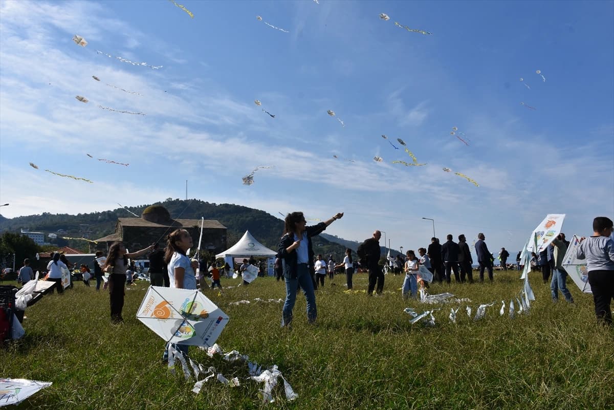 Ordu semaları uçurtmalarla süslendi
