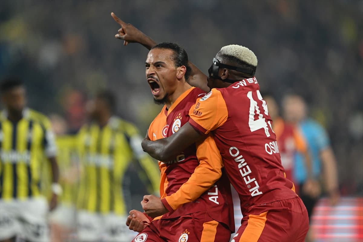 Galatasaray Sane ile öne geçti