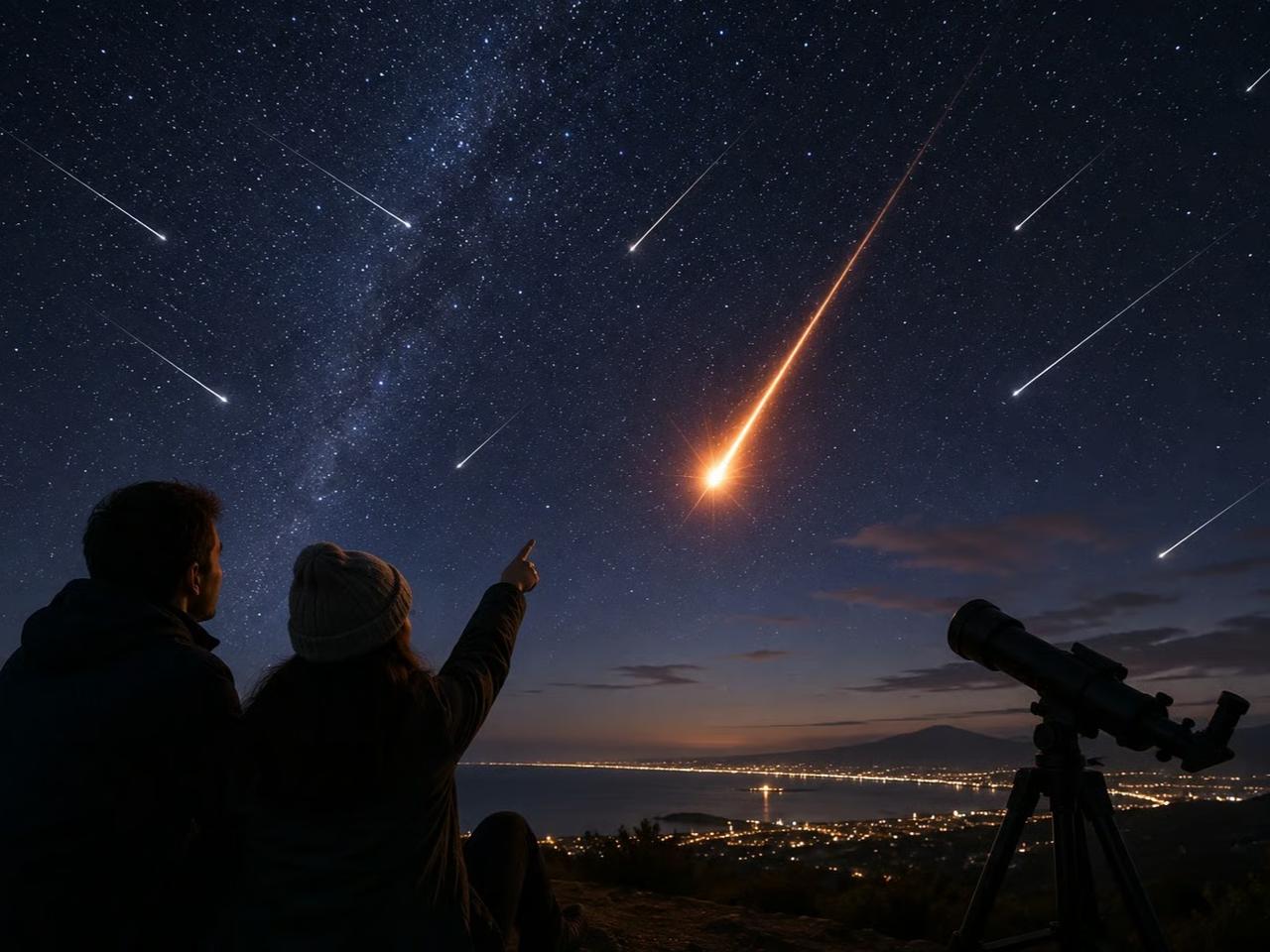 İki meteor yağmuru aynı gece! Türkiye'den izlenebilecek