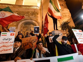 Protesters in Tunis Rally Against US-Israel War on Iran