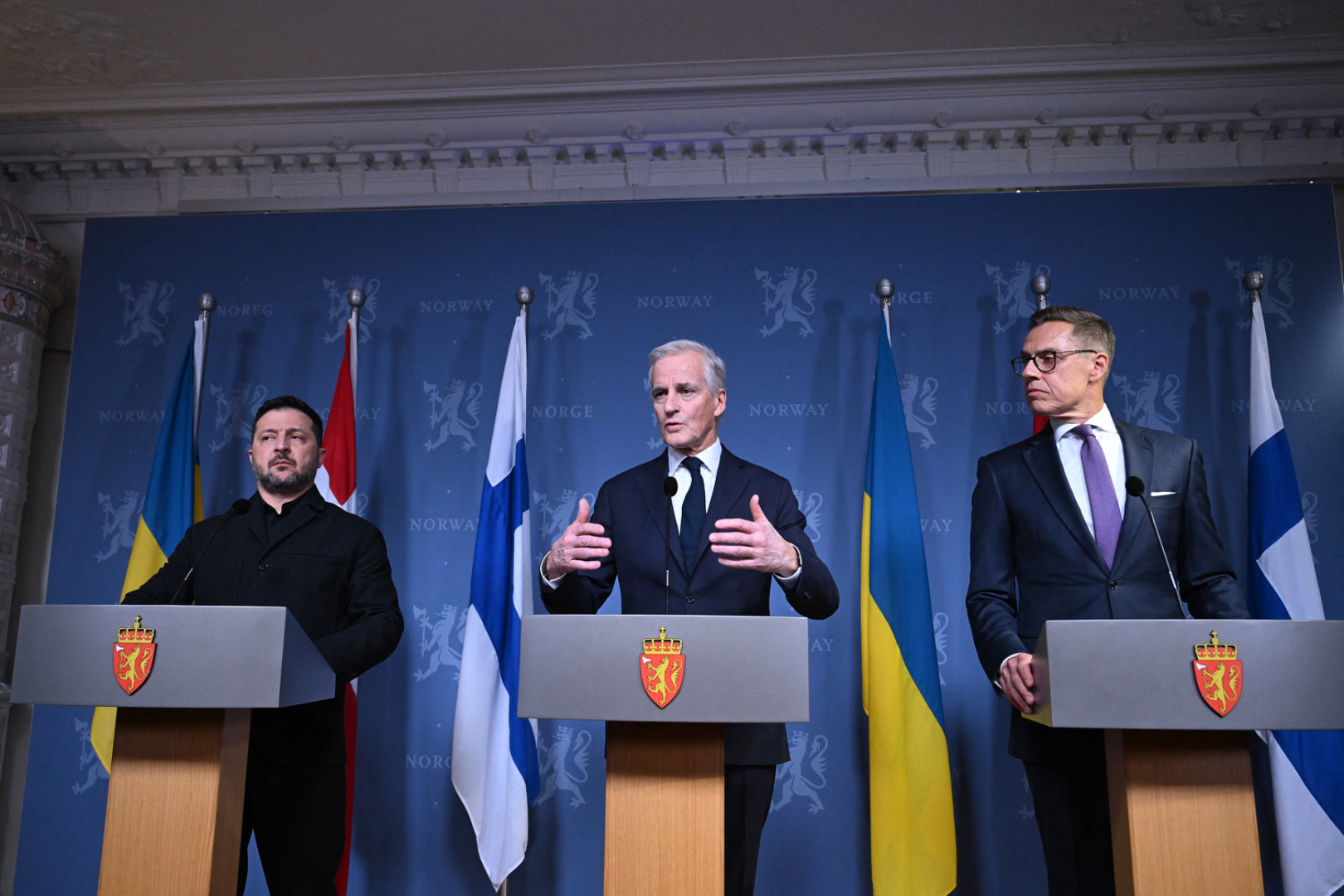 Nordic Leaders Hold ‘Frank’ Ukraine Peace Call With Putin