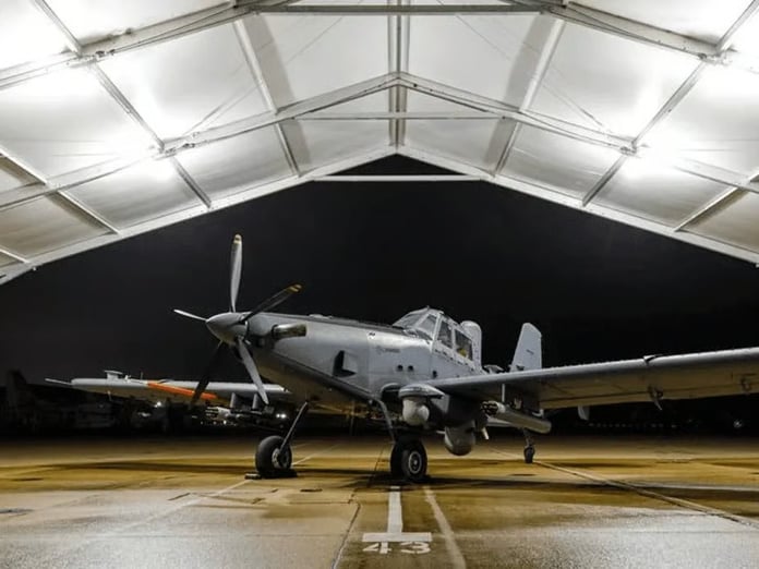 ABD Hava Kuvvetleri, yeni Skyraider II saldırı uçağını test ediyor