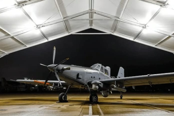 ABD Hava Kuvvetleri, yeni Skyraider II saldırı uçağını test ediyor