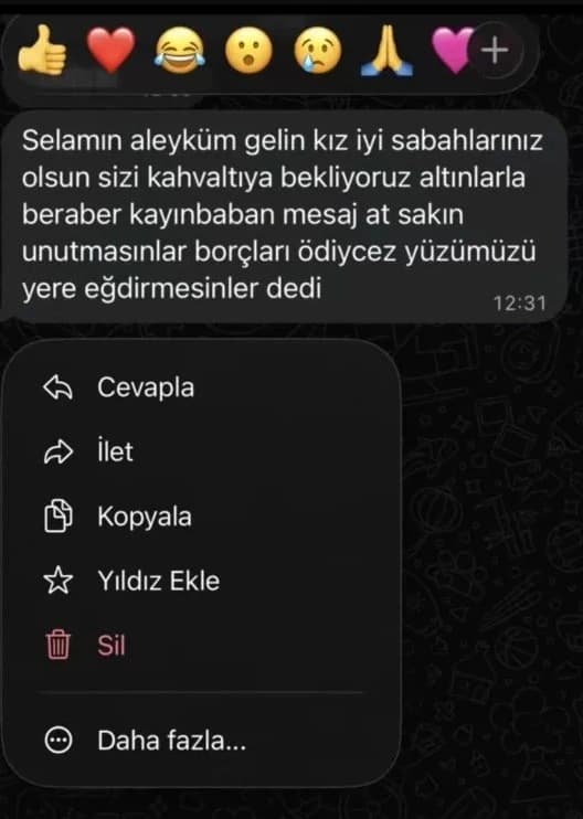 Gelin kayınvalide altın olayı nedir