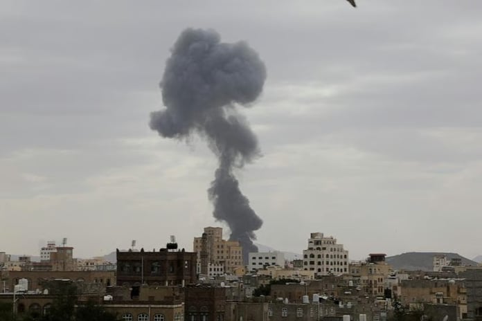 İsrail güçleri Yemen'in başkenti Sana'ya hava saldırısı düzenledi