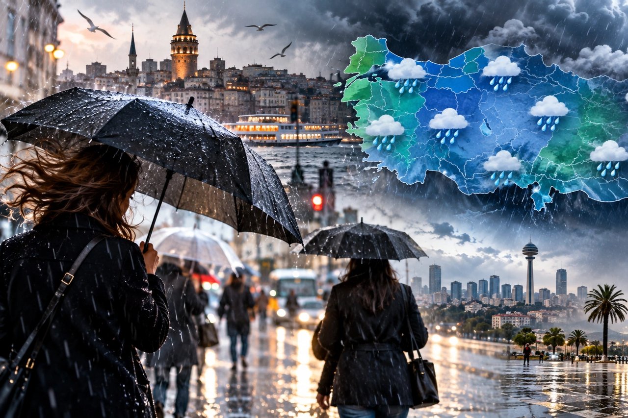 Meteoroloji gün verdi! Balkanlar'dan yağmur ve soğuk geliyor