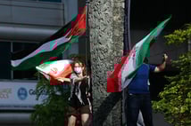 Kanadalı aktivistlerden İran ve Gazze'ye destek gösterisi