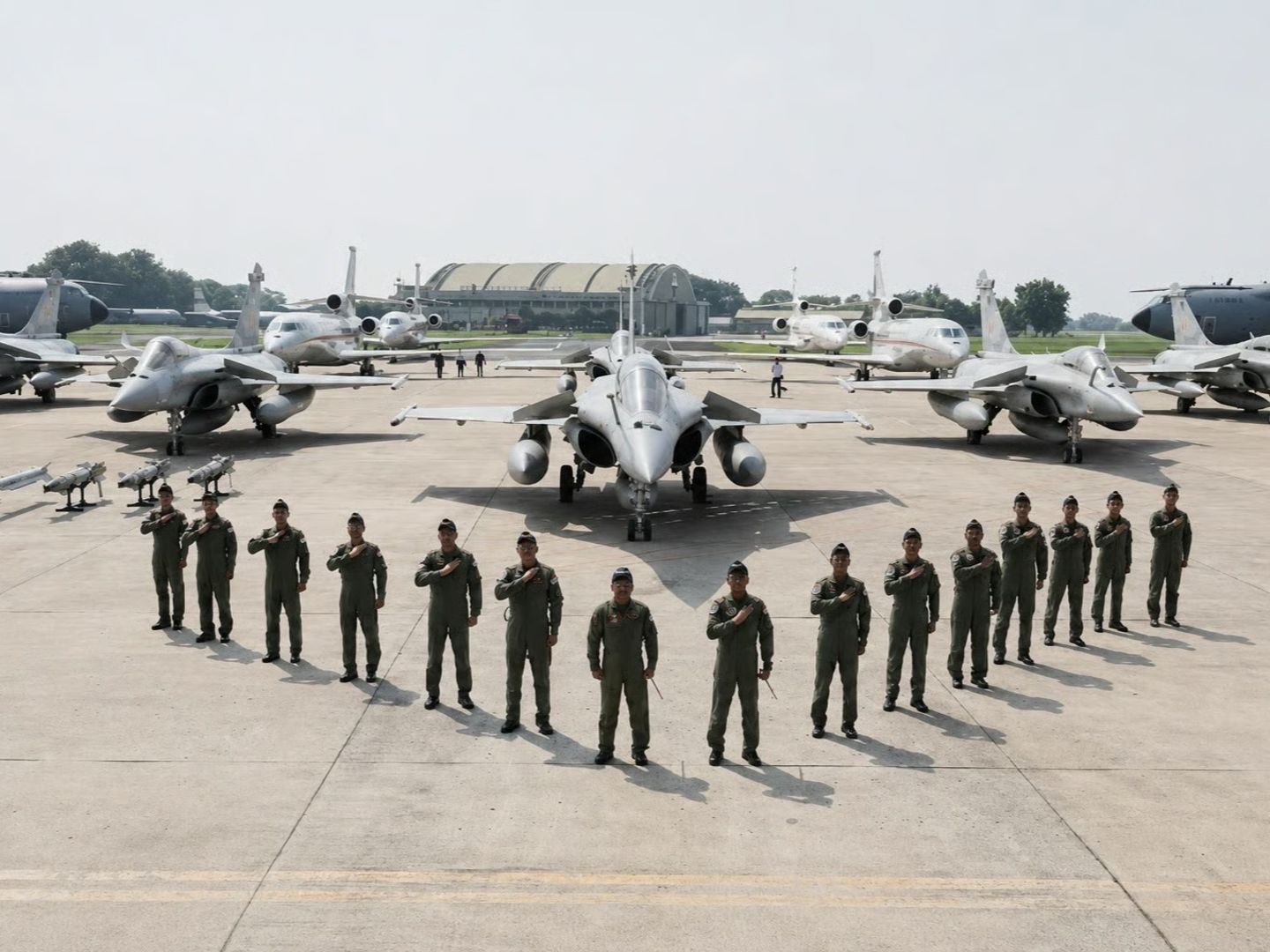 Endonezya, ilk Rafale savaş uçaklarını teslim aldı