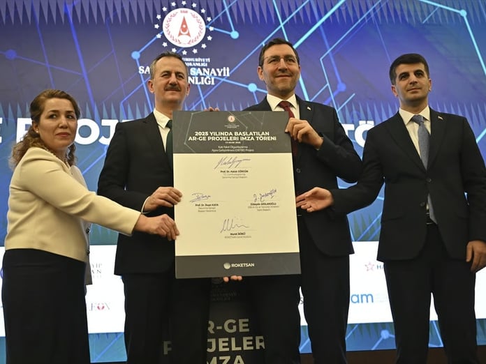 Savunma sanayisinde 14 yeni ARGE projesinin imza töreni yapıldı