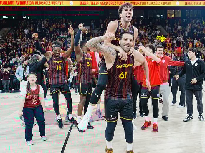 Galatasaray Basketbol Şampiyonlar Ligi Final Four etabında ilk maç için parkeye çıkacak